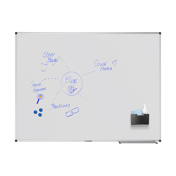 Legamaster Unite Plus whiteboard magnetisch geëmailleerd 120 x 90 cm 7-108254 262050 - 4