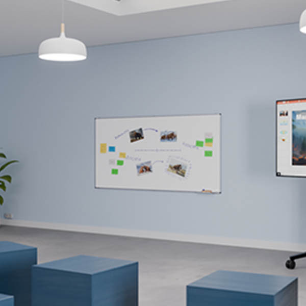 Legamaster Unite Plus whiteboard magnetisch geëmailleerd 120 x 90 cm 262050 - 4
