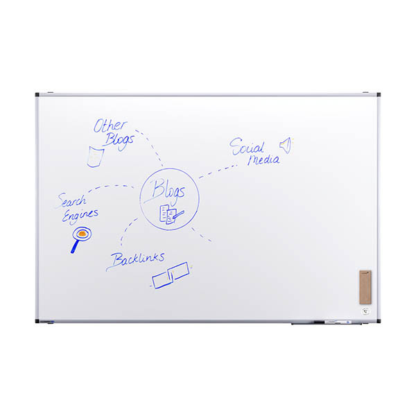 Legamaster Unite Plus whiteboard magnetisch geëmailleerd 150 x 100 cm 262051 - 3