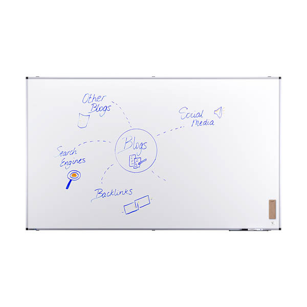 Legamaster Unite Plus whiteboard magnetisch geëmailleerd 200 x 120 cm 262056 - 3
