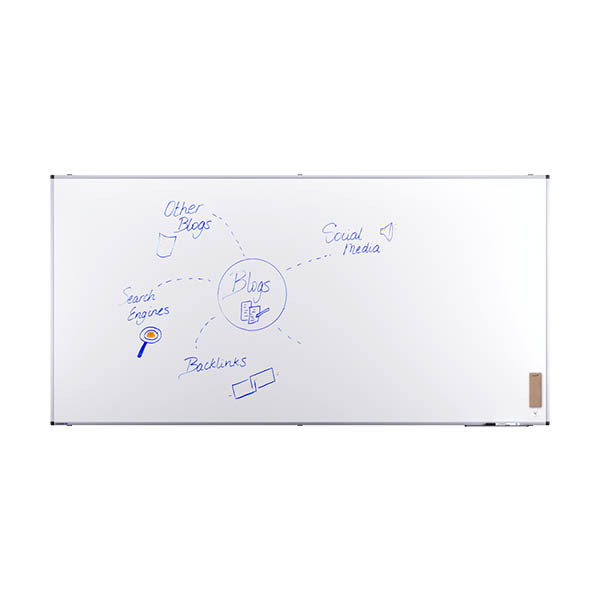 Legamaster Unite Plus whiteboard magnetisch geëmailleerd 240 x 120 cm 262057 - 3