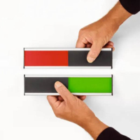 Legamaster schuifbord groen/rood (25 x 6 cm) 291419