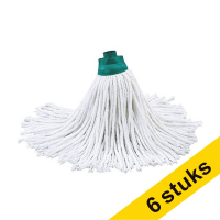 Aanbieding: 6x Leifheit Classic mop vervangingskop katoen (8,5 x 8,5 x 31 cm)