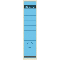 Leitz 1640 zelfklevende rugetiketten breed 61 x 285 mm blauw (10 stuks) 16400035 211034