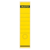 Leitz 1640 zelfklevende rugetiketten breed 61 x 285 mm geel (10 stuks) 16400015 211030