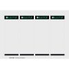 Leitz 1680 printbare rugetiketten breed en kort 56 x 190 mm wit (100 stuks) 16800085 211058