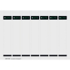 Leitz 1681 printbare rugetiketten 31 x 190 mm A4 insteek smal wit (175 stuks)