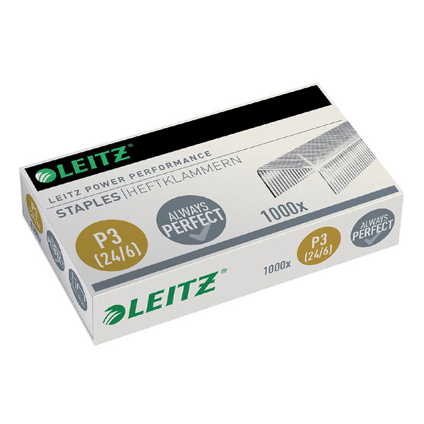 Leitz 24/6 Power Performance P3 nietjes verzinkt (1000 stuks) 55700000 226504 - 1