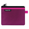 Leitz 4011 WOW Mesh-etui 2 vakken roze (S) 40110023 226322