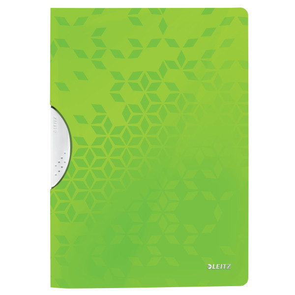 Leitz 4185 WOW colorclip klemmap groen A4 voor 30 vel 41850054 226148 - 1