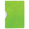 Leitz 4185 WOW colorclip klemmap groen A4 voor 30 vel