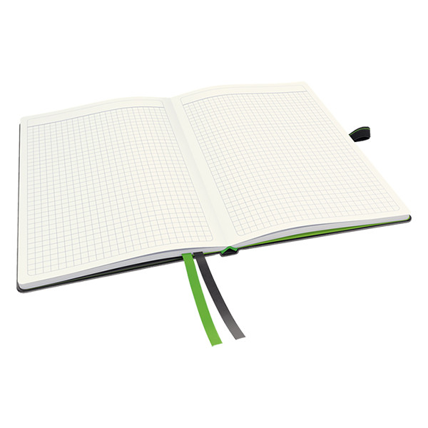 Leitz 4477 Complete schrijfblok A5 geruit 80 vel zwart (5 mm) 44770095 211548 - 4