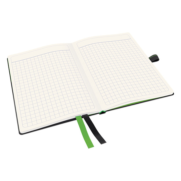 Leitz 4479 Complete schrijfblok A6 geruit 80 vel zwart (5 mm) 44790095 211560 - 4