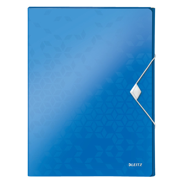 Leitz 4629 WOW documentenbox blauw metallic 30 mm (250 vel) 46290036 211931 - 1