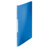 Leitz 4631 WOW showalbum A4 blauw metallic (20 insteekhoezen) 46310036 211725