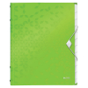 Leitz 4634 WOW sorteermap groen (12 tabs) 46340054 226157