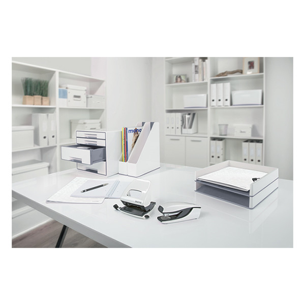 Leitz 5008 NeXXt WOW perforator wit metallic 2-gaats (30 vel) 211868 - 7