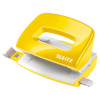 Leitz 5060 WOW mini perforator 2-gaats geel (10 vel) 50601016 226198