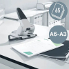 Leitz 5180 Heavy Duty perforator zilver 2-gaats (65 vel) 211396 - 3
