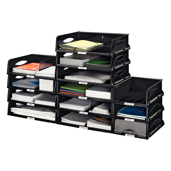 Leitz 5230 standaard Sorty opbergbak A4/folio zwart 52300095 202511 - 