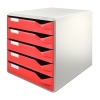 Leitz 5280 ladeblok rood (5 laden)