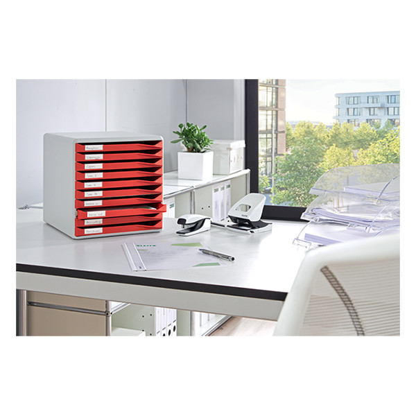 Leitz 5281 ladeblok rood (10 laden) 52810025 211214 - 3