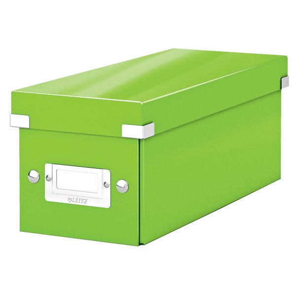 Leitz 6041 WOW cd-box groen 60410054 226259 - 1