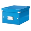 Leitz 6043 WOW kleine opbergdoos blauw metallic 60430036 211144
