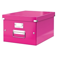 Leitz 6044 WOW medium opbergdoos roze metallic 60440023 211154