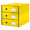 Leitz 6048 WOW ladeblok geel (3 laden) 226163 - 1