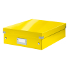 Leitz 6058 WOW medium sorteerdoos geel 60580016 226231