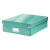 Leitz 6058 WOW medium sorteerdoos ijsblauw 60580051 211764