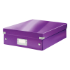 Leitz 6058 WOW medium sorteerdoos paars 60580062 211763