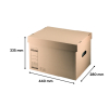 Leitz 6081 archief- en transportdoos A4 440 x 280 x 335 mm (10 stuks) 203854 - 4