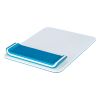 Leitz 6517 WOW muismat met polssteun blauw 65170036 226285