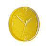Leitz 9015 WOW kunststof wandklok geel met gele wijzerplaat (Ø 29 cm) 90150016 226301