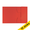 Aanbieding: 10x Leitz Recycle kartonnen 3-klepsmap A4 rood 227577 - 1