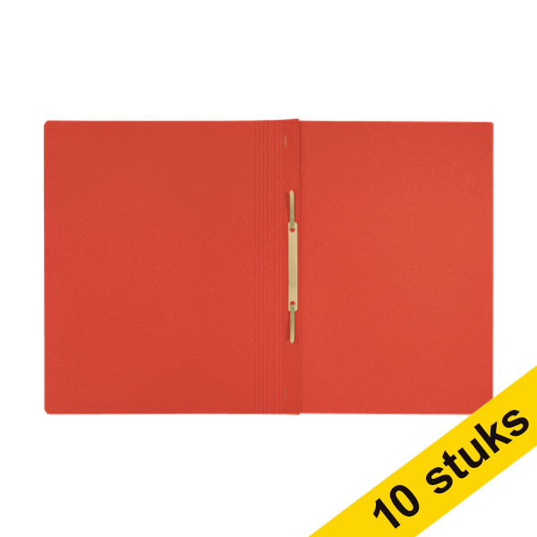 Aanbieding: 10x Leitz Recycle offertemap rood 227573 - 1