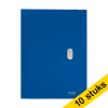 Aanbieding: 10x Leitz Recycle plastic 3-klepsmap A4 met sluiting blauw 227586 - 1