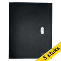 Aanbieding: 5x Leitz Recycle documentenbox zwart 30 mm (250 vel) 280026