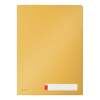Leitz Cosy Privacy zichtmap met tabbladen warm geel A4 200 micron (3 stuks)