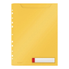 Leitz Cosy Privacy zichtmap met uitvouwbare perforatiestrip warm geel A4 (3 stuks) 46680019 226400