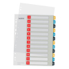 Leitz Cosy bedrukbare kartonnen tabbladen A4 met 12 tabs (11-gaats) 12480000 226368