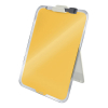 Leitz Cosy bureau flipover glasbord warm geel met marker 39470019 226427