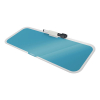 Leitz Cosy bureau glasbord sereen blauw met marker 52690061 226425