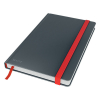 Leitz Cosy notitieboek A5 geruit soft touch 90 grams 96 vel fluweel grijs 44540089 226371
