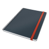 Leitz Cosy notitieboek B5 gelinieerd soft touch 90 grams 96 vel fluweel grijs 45270089 226387