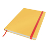 Leitz Cosy notitieboek B5 gelinieerd soft touch 90 grams 96 vel warm geel