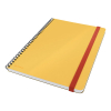 Leitz Cosy notitieboek B5 gelinieerd soft touch 90 grams 96 vel warm geel 45270019 226385