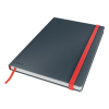 Leitz Cosy notitieboek B5 geruit soft touch 90 grams 96 vel fluweel grijs 44820089 226378